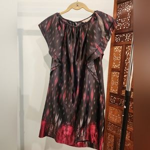 BCBGeneration Size M Dress, Black and Magenta
